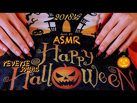 ReVersE ASMR! 🎃 NEW Style-OLD nails But SUPER satisfying ASMR 🎃 HALLOWEEN theme🕷My old Stiletto 😏 🕸
