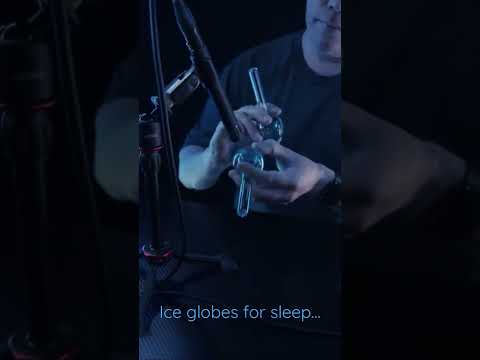 Ice globes for sleep… #asmr #asmrsleep #iceglobes #shortsvideo #shortsfeed #shorts
