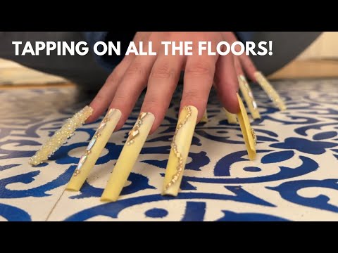 ASMR ❤️ Tapping & Scratching on All of My Floors!