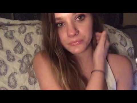 ASMR- doing your eyebrows/ up close whisper