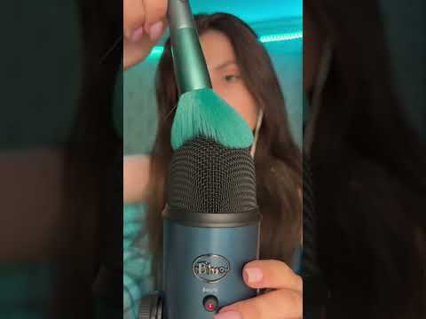 Asmr brushing microphone