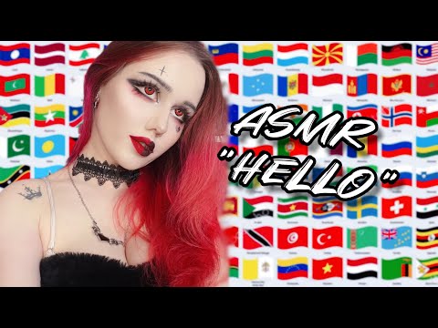 ASMR "Hello" On 37 Languages (Soft Spoken, Whispers)