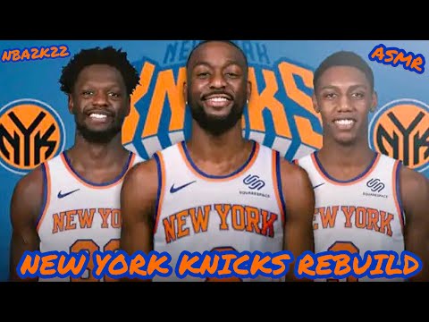 Rebuilding The New York Knicks ( ASMR ) NBA2K22