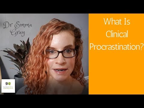 What Is Clinical Procrastination?