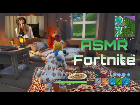 GIOCO a FORTNITE in ASMR // Fortnite GamePlay