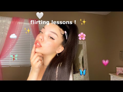 ASMR//Soft Girl Teaches You How To Flirt ♡