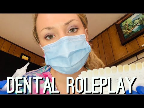TEETH WHITENING ROLEPLAY | Dental ROLEPLAY ASMR | Medical Roleplay ASMR | Nitrile Gloves ASMR