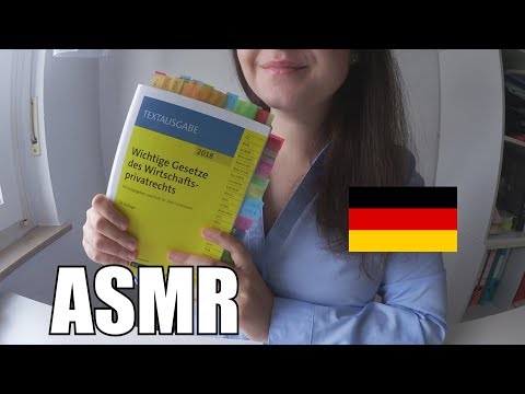 ASMR - Flüstern über kuriose/lustige Gesetze in Deutschland - german/deutsch