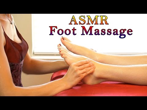 Relaxing ASMR Massage # 4 , Softly Spoken & Gentle Whisper Full Body Massage, Foot Massage