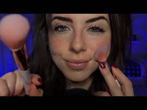 ASMR: 100% RELAXING TONGUE CLICKING + VISUAL/MIC BRUSHING