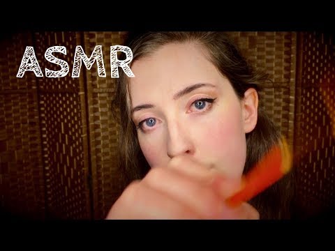 ASMR For Tingle Immunity: Up Close Tracing with Sound Effects