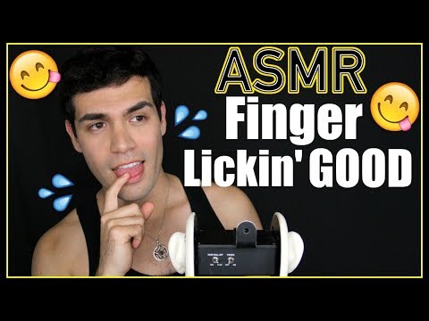 ASMR - FINGER LICKIN' GOOD! | Slow Lick Sounds for Sleep (Male Whisper, Mouth Sounds for Relaxation)