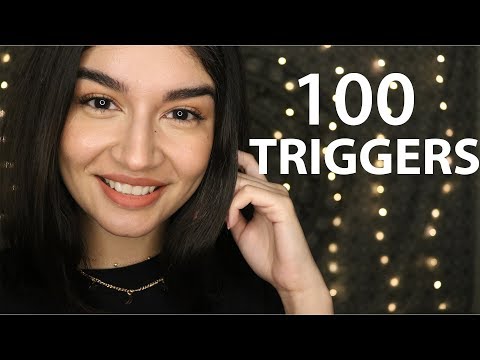 ASMR 100 Triggers in 15 Mins