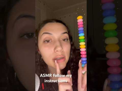 #asmr #tingly #followmyinstructions #roleplay #relaxing