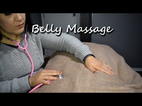 ASMR Belly Massage - Soft Speaking