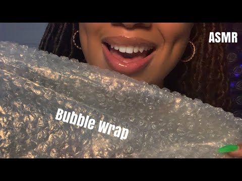 ASMR | Chewing on Bubble Wrap