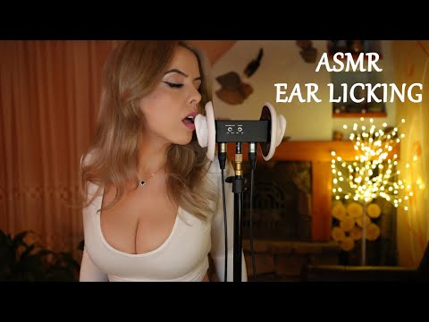 ASMR Intense Ear Licking & Kisses 👄 4k