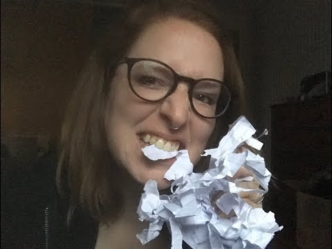 ASMR - Paper Ripping (LOUD!) & Paper Crinkles! BY REQUEST!