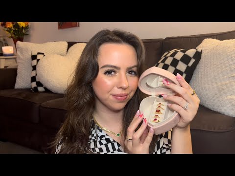 ASMR Haul 💗 | Jewelry, Accessories, Wellness, Home | Tapping, Tracing, Scratching and Whispering 🤍