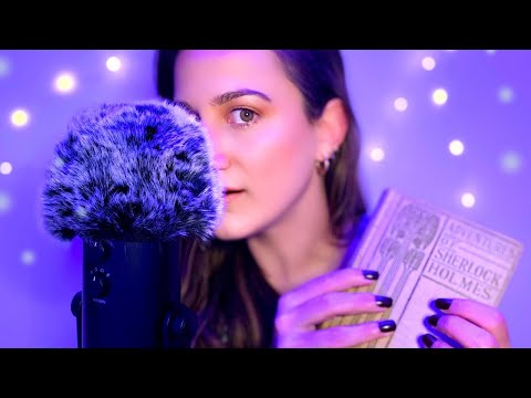 ASMR • Close up Whispering & Gentle Tapping