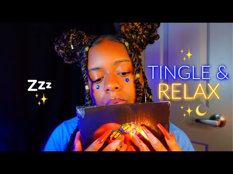 ASMR ♡✨Tracing, Tapping & Scratching for An Overload of Tingles & Relaxation 🌙✨