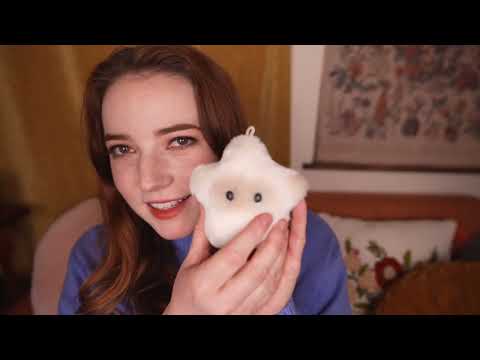 ASMR Holiday Show & Tell (tracing, tapping, whispering)