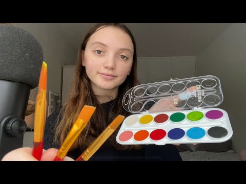 [ASMR] Face Paint Roleplay