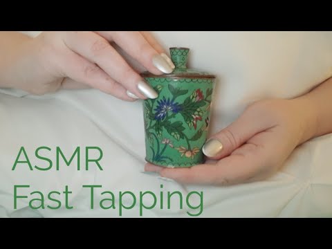 ASMR Fast Tapping (Whispered Rambling)