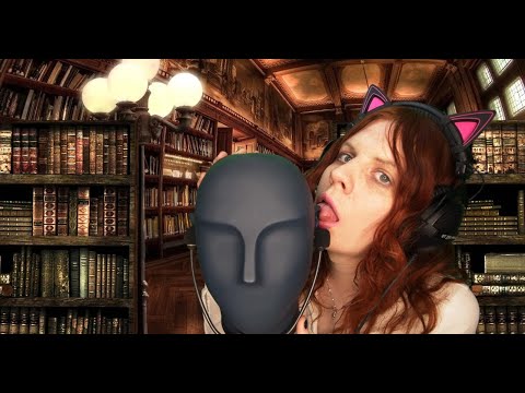 ASMR | Ear Eating Licking And Sucking Vintage Dummyhead (No Talking) | Mouth Sounds