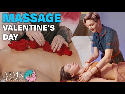 ASMR Valentine's Day Massage by Anna & Taya