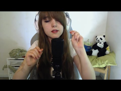 ASMR - soft whispering and visual triggers - helping you to sleep