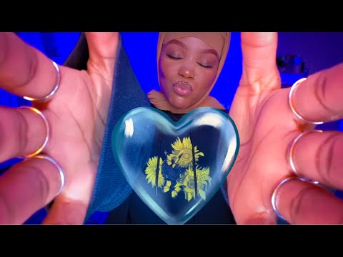 ASMR | Positive Affirmations And Hand Movements (Personal Attention)(Messages In A Bottle Pt.2)