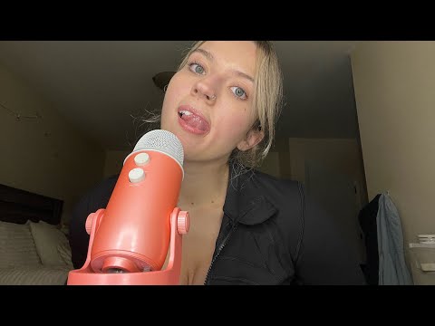 ASMR| 30 + Wet Minutes of Spit Painting On You! 100% Volume Juicy Mouth Sounds, & More!