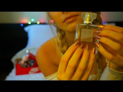 ASMR Fast/Aggressive Tapping & Scratching On Perfumes