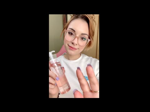 ASMR FAST Makeup Removal Spa #shorts layered sounds, fast & aggressive personal attention Roleplay💤