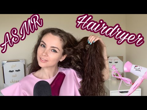 ASMR | Hair dryer sound in morning light - Pure movement