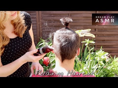 ★ASMR★ Relaxing Haircut - meine Schwester schneidet ihrem Freund die Haare | Dream Play ASMR
