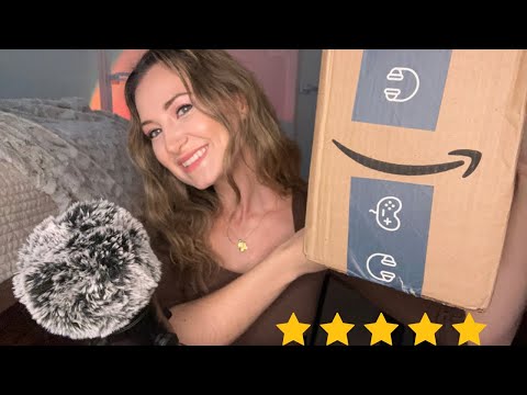 Amazon MUST HAVES for Ages 10+! | ASMR Amazon Haul (whispered tapping scratching on art supplies)