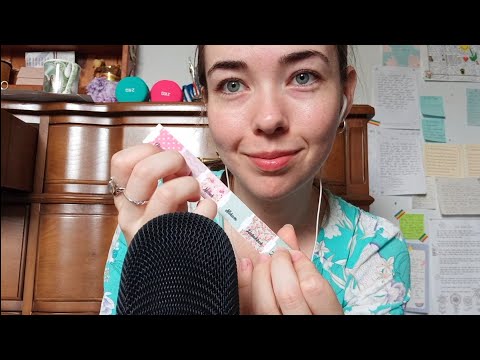 ASMR | Craft Triggers | Scissors, Cutting, Tapping, Sticky Sounds, Whispers