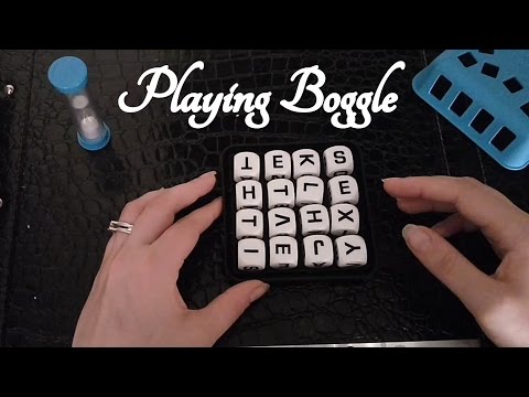 🎲 ASMR Playing Boggle 🎲 (Games, Tapping, Soft Spoken) ☀365 Days of ASMR☀