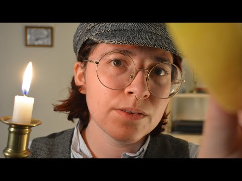 ASMR Detective Takes Care Of You *A Time Traveler* | note-taking, personal attention & ambience