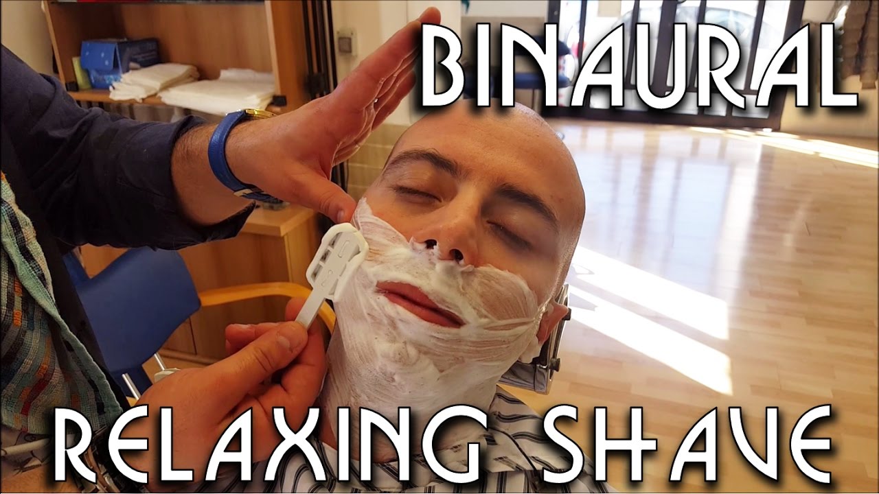 💈 Traditional Barber - complete Shave and Massage  - ASMR BINAURAL no talking