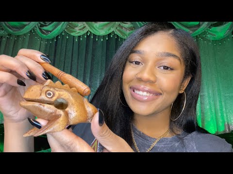 ASMR- Unexpected Triggers to Tingle you All the Way to HEAVEN 😴✨ (WOODEN FROG TRIGGER) 🐸💕