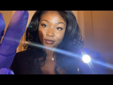 {ASMR} Doctor Roleplay | Latex Gloves, Flashlight, & other Triggers