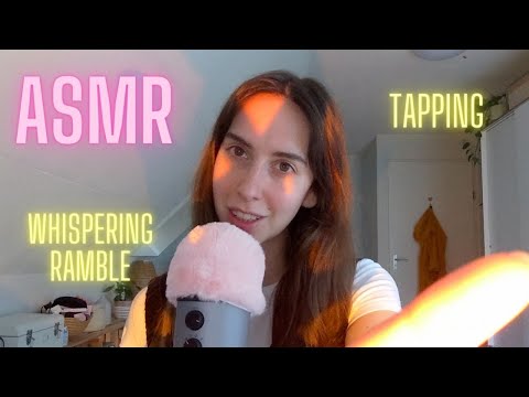 ASMR | Ear to Ear Whisper Ramble With Some Tapping | Deep Relaxation