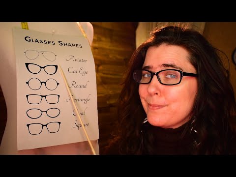ASMR The Best Glasses for your Face Shape (Role Play)