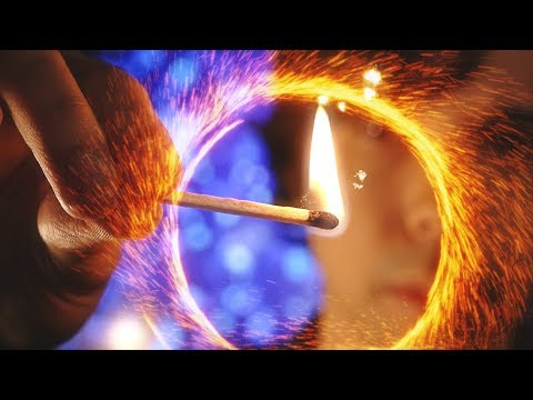 Normal ✔ ASMR ? #10 ⋄  Sparks & Unique Fire 🔥 Lighting matches