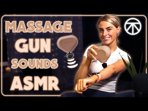 [ASMR] Massage Gun Sounds | Fitness body massage | Vibration Triggers !!