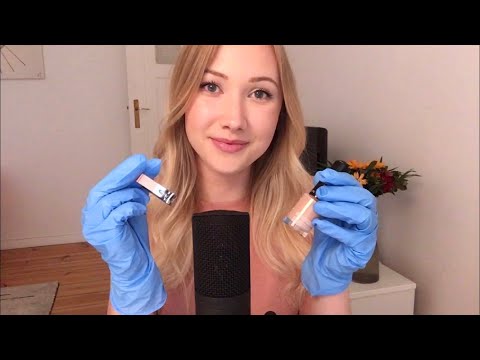 ASMR Doing Your Nails | BUT THE MIC IS YOUR NAILS
