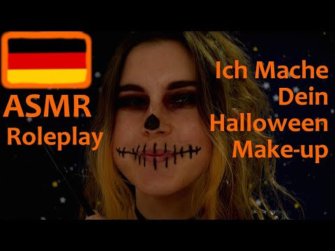 ASMR: Donnerstags Deutsch: Eine Freundin Schminkt dir für Halloween (Roleplay)
